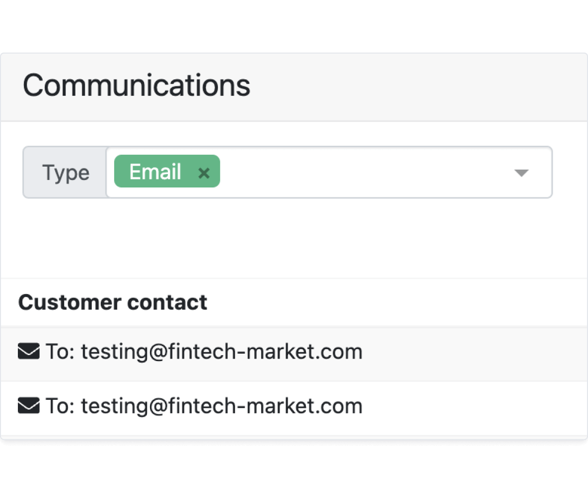 Payments and communication