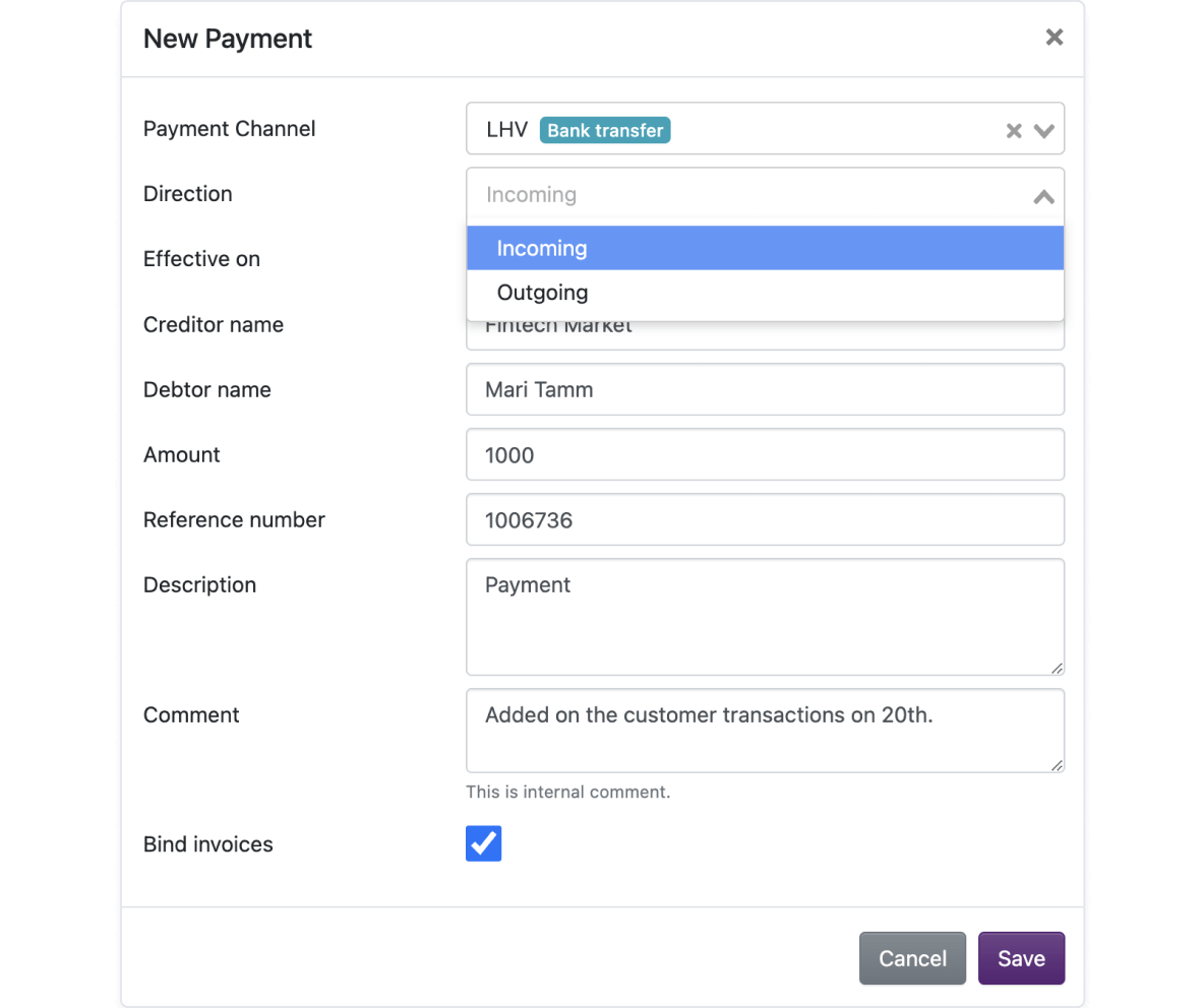 Payment and transaction management