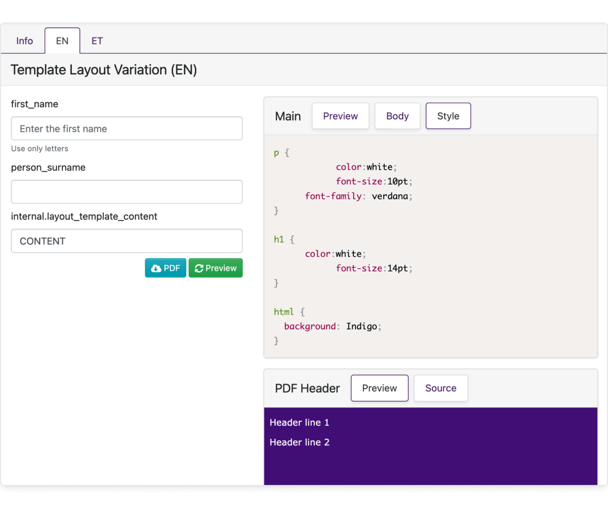 Seamless application and approval process